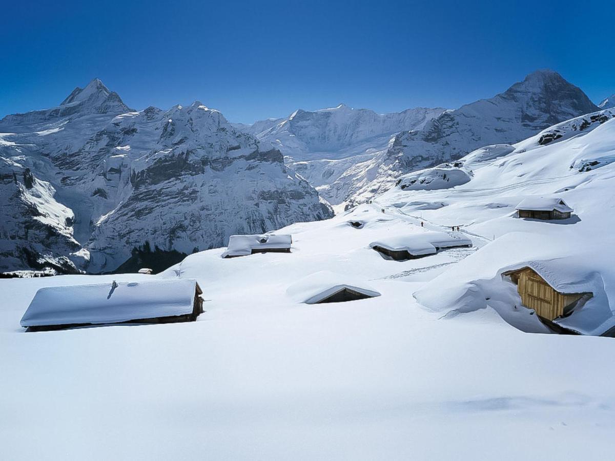 Apartment Chalet Abendrot Apartments-7 By Interhome Grindelwald Exterior foto