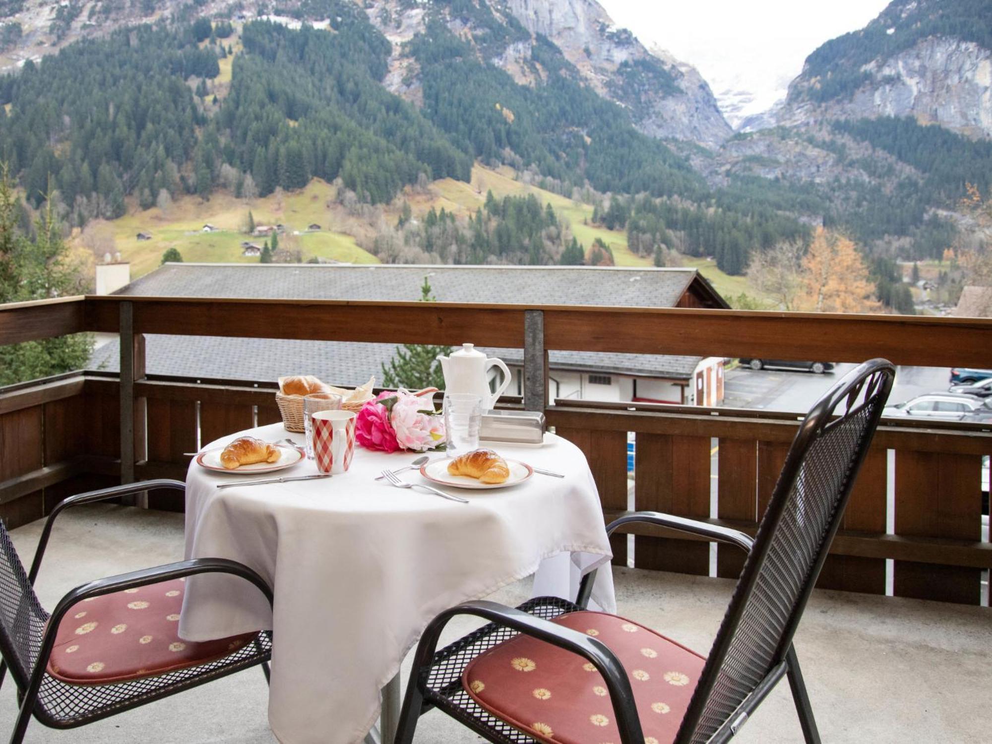 Apartment Chalet Abendrot Apartments-7 By Interhome Grindelwald Exterior foto